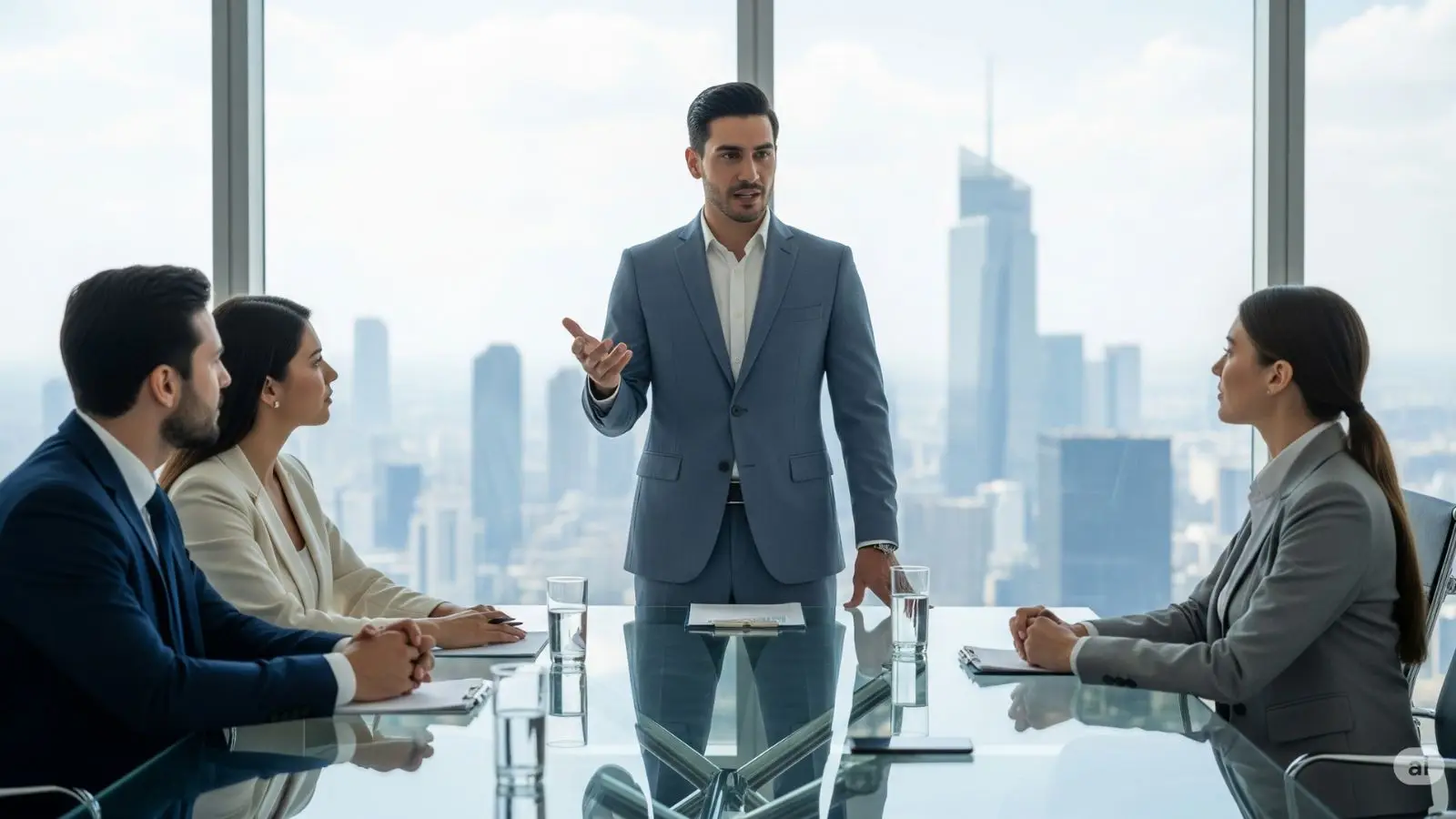Business & Executive English background