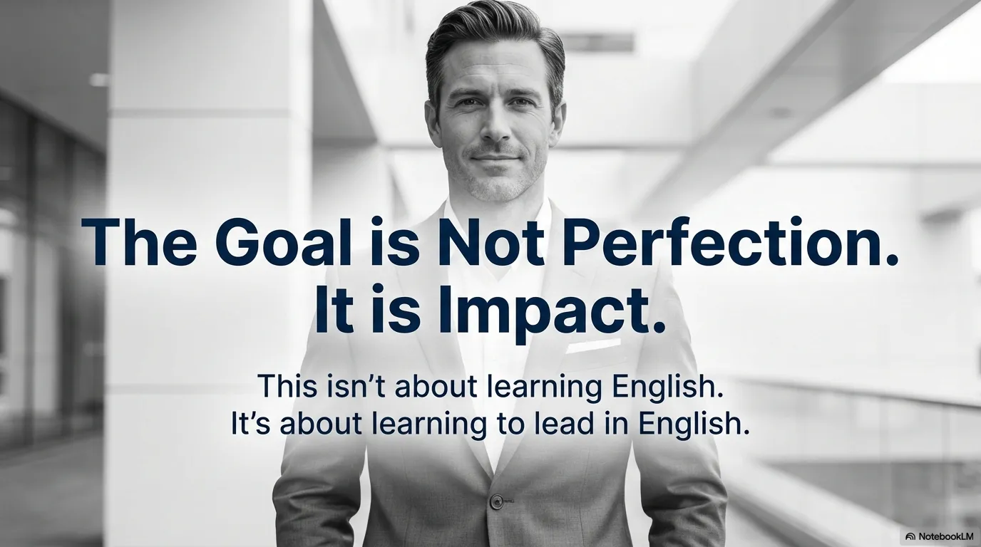 The goal of executive communication — commanding influence and authority in English